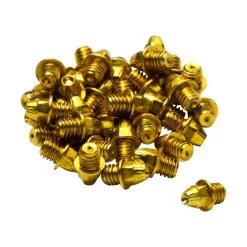 REVERSE Pedal Pins M4 Set 24x (Stahl) 7 REVERSE Pedal Pins M4 Set 24x (Stahl) -Bike Zubehör 24 reverse pedal pins m4 set stahl gold