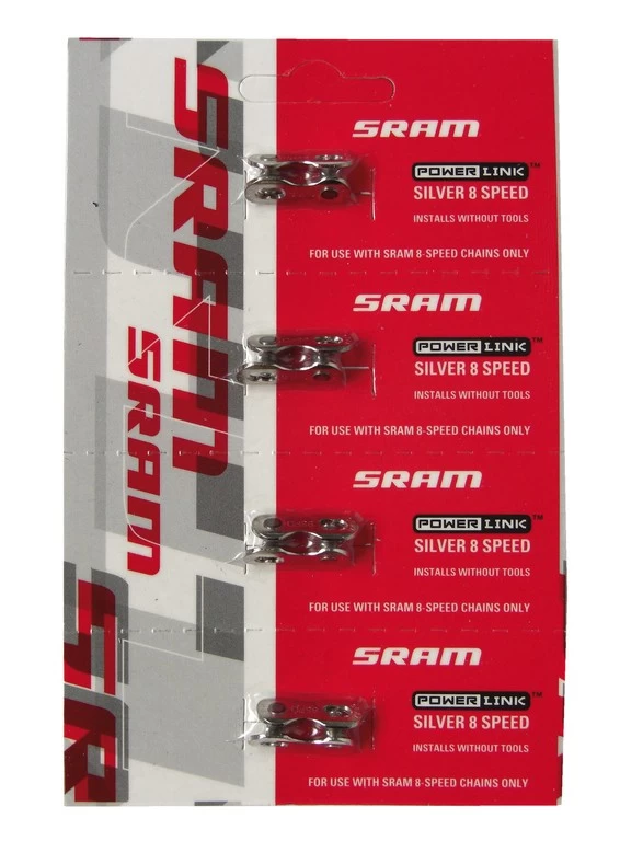 SRAM Chain Locking Link Power Link 6/7/8-speed Silver 4 SRAM Chain Locking Link Power Link 6/7/8-speed Silver – Bild 2