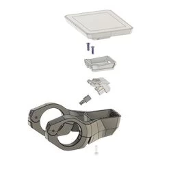 FIT 2.0 Universal Display Mount L - 35 Mm -Bike Zubehör FIT 2 0 Display Mount Universal assembling