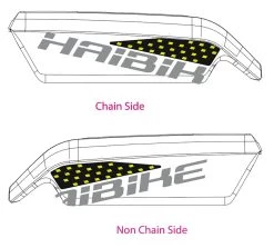 Sticker HAIBIKE SDURO For Bosch Battery 2018 14 Sticker HAIBIKE SDURO For Bosch Battery 2018 -Bike Zubehör HAIBIKE Decor for Bosch battery cyan grey