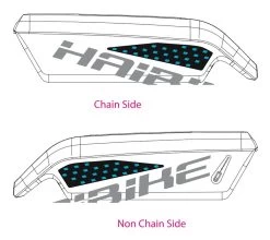 Sticker HAIBIKE SDURO For Bosch Battery 2018 12 Sticker HAIBIKE SDURO For Bosch Battery 2018 -Bike Zubehör HAIBIKE Decor for Bosch battery glossy blue black