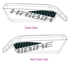 Sticker HAIBIKE SDURO For Bosch Battery 2018 15 Sticker HAIBIKE SDURO For Bosch Battery 2018 -Bike Zubehör HAIBIKE Decor for Bosch battery lime grey