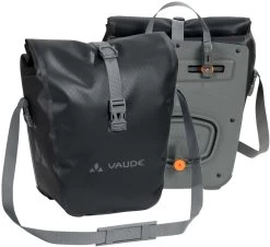 Vaude Aqua Front Elektrofahrrad Vorderradtasche Paar 12 Vaude Aqua Front Elektrofahrrad Vorderradtasche Paar -Bike Zubehör Vaude Aqua Front Elektrofahrrad black Vorder Rueckseite neu