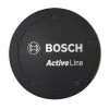 Bosch Motor LOGO-Deckel - Active Platin / Anthrazit -Bike Zubehör bosch e bike active line logo deckel schwarz