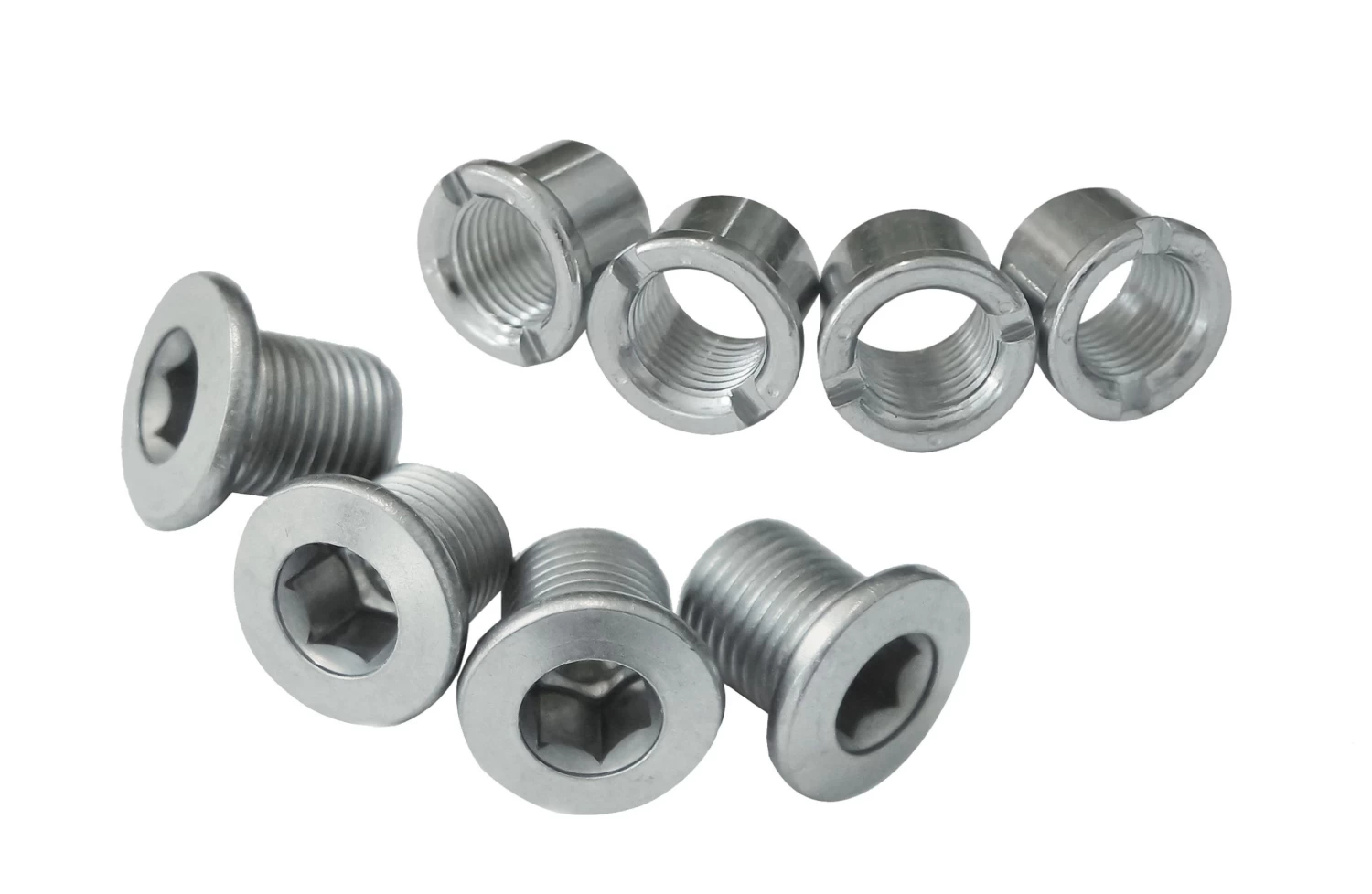 Chainring Bolts Incl. Nuts For Medium/large Chainring Shimano FC-M540 3 Chainring Bolts Incl. Nuts For Medium/large Chainring Shimano FC-M540