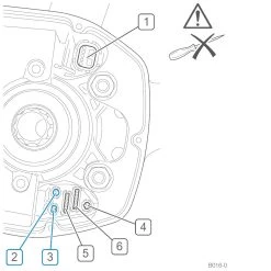 BROSE Dummy Plug Light -Bike Zubehör connection for brose dummy plug light