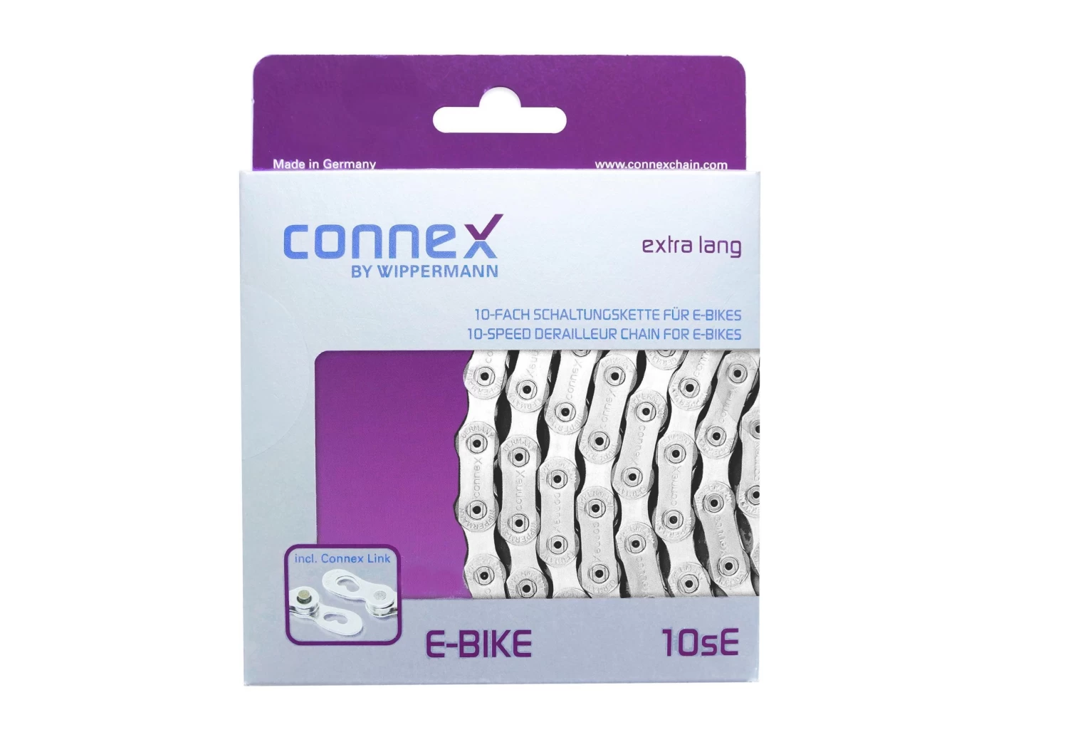 Connex E-Bike Fahrradkette - 10sE Für Kettenschaltung 10-fach 4 Connex E-Bike Fahrradkette - 10sE Für Kettenschaltung 10-fach – Bild 2