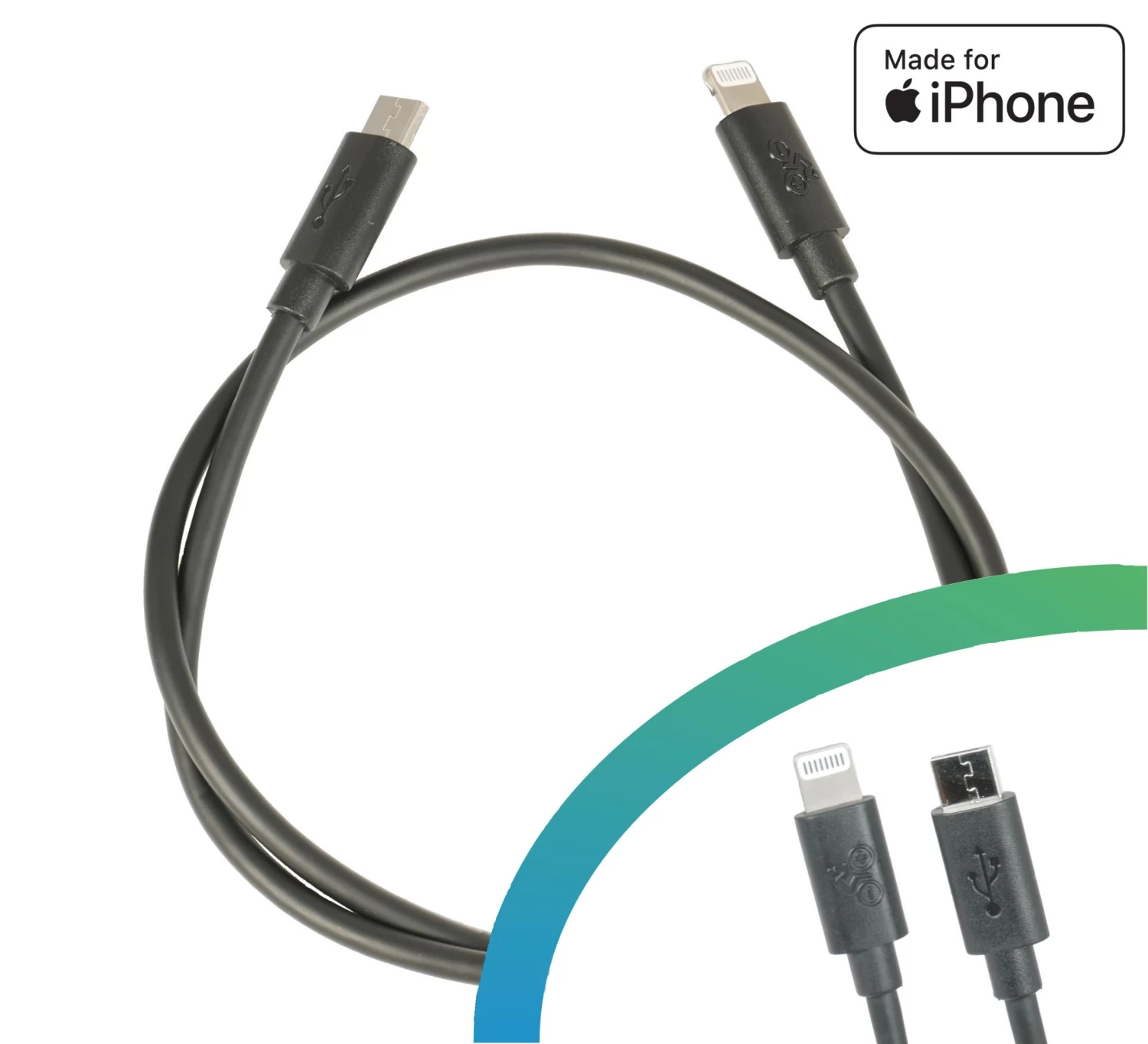 USB Charging Cable Micro A - Apple Lightning MFI - Bosch Compatible 3 USB Charging Cable Micro A - Apple Lightning MFI - Bosch Compatible