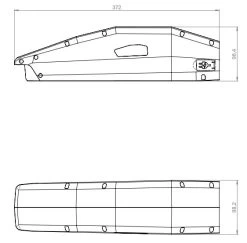 E-Bike Vision - EBV E-Bike Battery, Kompatibel Zu Yamaha (PW / ST / TE / CE) 36 V Unterrohr 5 E-Bike Vision - EBV E-Bike Battery, Kompatibel Zu Yamaha (PW / ST / TE / CE) 36 V Unterrohr -Bike Zubehör ebv e bike akku fuer yamaha pw serie masse