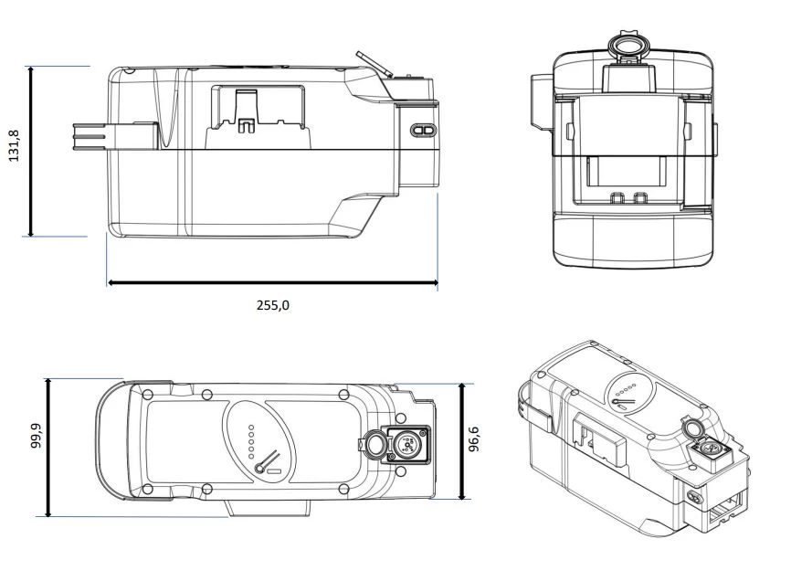 E-Bike Vision - EBV E-Bike Battery, Compatible To Panasonic 26 V Seattube 4 E-Bike Vision - EBV E-Bike Battery, Compatible To Panasonic 26 V Seattube – Bild 2