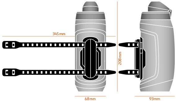 Fidlock Twist Bottle 590 Trinkflasche Transparent Schwarz + Uni Base 5 Fidlock Twist Bottle 590 Trinkflasche Transparent Schwarz + Uni Base – Bild 3