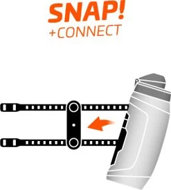 Fidlock Twist Bottle 590 Trinkflasche Transparent Schwarz + Uni Base 10 Fidlock Twist Bottle 590 Trinkflasche Transparent Schwarz + Uni Base -Bike Zubehör fidlock twist bottle 590 ml snap connect