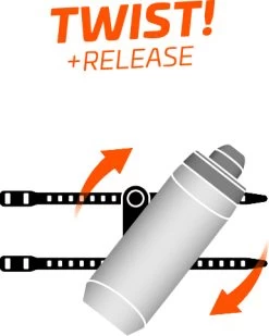 Fidlock Twist Bottle 590 Trinkflasche Transparent Schwarz + Uni Base 11 Fidlock Twist Bottle 590 Trinkflasche Transparent Schwarz + Uni Base -Bike Zubehör fidlock twist bottle 590 ml twist release