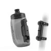 Fidlock Twist Bottle 450 Trinkflasche Transparent Schwarz + Uni Base -Bike Zubehör fidlock twist bottle uni base 450 ml