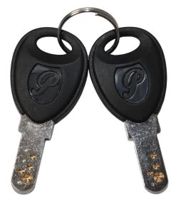 Flyer / Panasonic E-bike Replacement Key From 2007 - 1 Pair