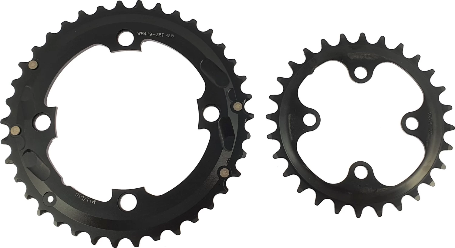 Giant Chainring Set 38 / 28 Teeth, 10- & 11-speed 3 Giant Chainring Set 38 / 28 Teeth, 10- & 11-speed