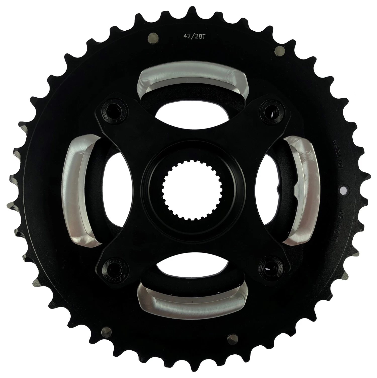 Giant Chainring Set 42/28 Teeth, 9 & 10-speed With Spider For Quick E + 4 Giant Chainring Set 42/28 Teeth, 9 & 10-speed With Spider For Quick E + – Bild 2