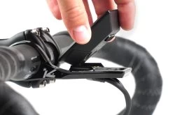 K-Edge Display Mount Bosch Kiox Out-Front -Bike Zubehör k edge bosch kiox out front displayhalter montiert side view