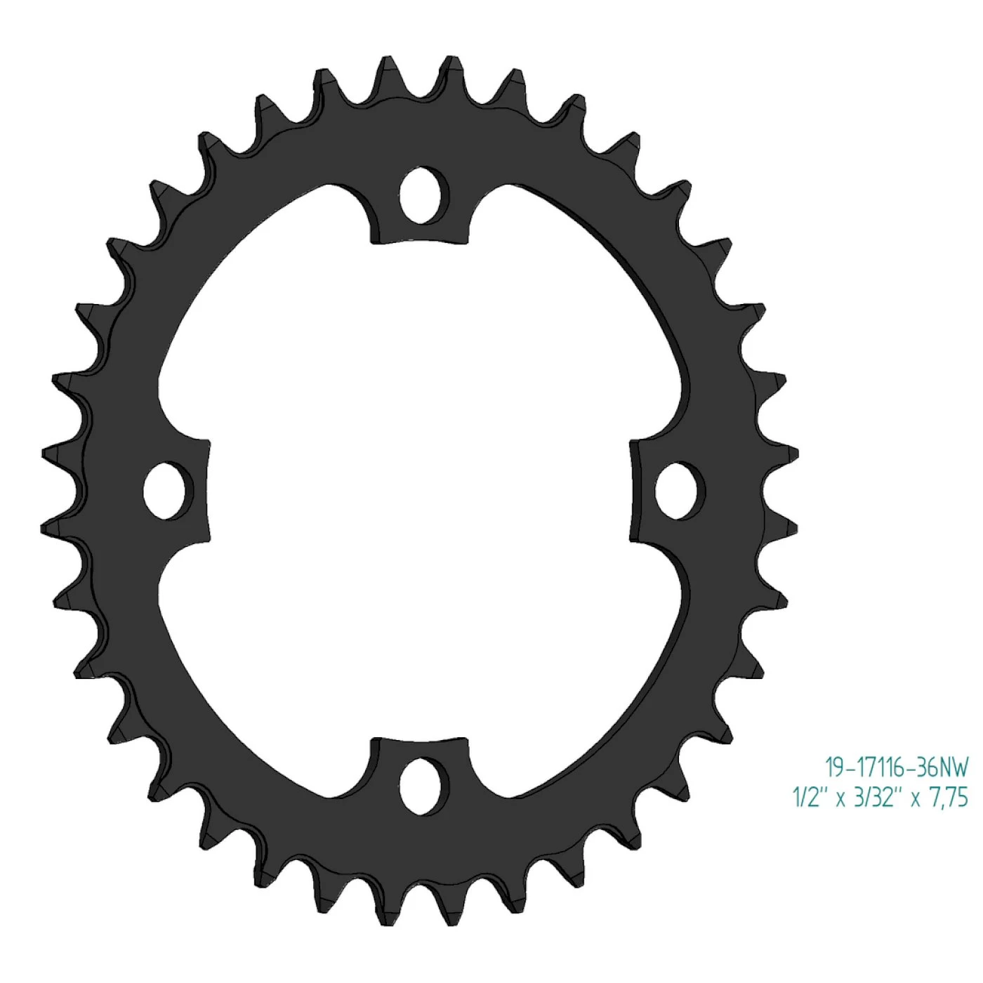 ESJOT Kettenblatt Für Bosch Gen 1 + Gen 3 + Gen 4 4 ESJOT Kettenblatt Für Bosch Gen 1 + Gen 3 + Gen 4 – Bild 2