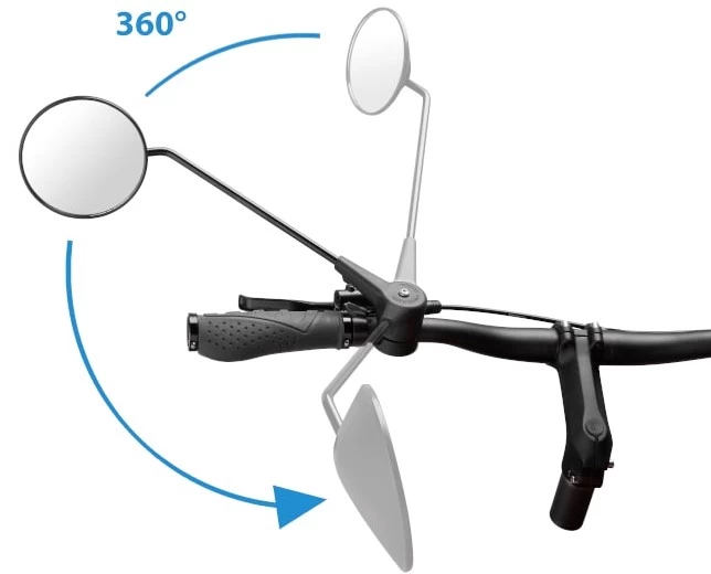 Krampe E-Bike Fahrradspiegel KF1 Klappbar 4 Krampe E-Bike Fahrradspiegel KF1 Klappbar – Bild 2