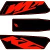 Aufkleber KTM Macina 2017 2 Aufkleber KTM Macina 2017 -Bike Zubehör ktm 2017 e bike aufkleber KTM 2017 e Bike orange matt schwarz matt
