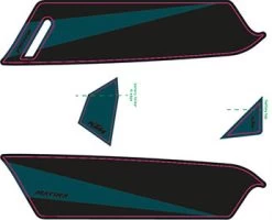 Aufkleber KTM Macina 2017 37 Aufkleber KTM Macina 2017 -Bike Zubehör ktm 2017e bike aufkleber dunkelcyan schwarz