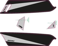 Aufkleber KTM Macina 2017 35 Aufkleber KTM Macina 2017 -Bike Zubehör ktm 2017e bike aufkleber grau matt schwarz matt