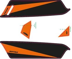 Aufkleber KTM Macina 2017 26 Aufkleber KTM Macina 2017 -Bike Zubehör ktm 2017e bike aufkleber schwarz matt orange matt