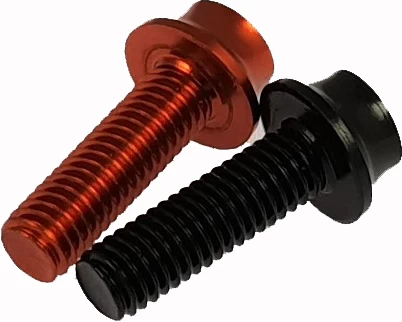 KTM Bottle Cage Screw Set 2x4 Pieces Black/orange 3 KTM Bottle Cage Screw Set 2x4 Pieces Black/orange