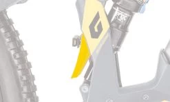 KTM Dämpferschutz -Bike Zubehör ktm daempferschutz gelb matt