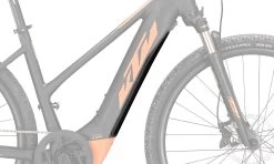 KTM PowerTube Battery Cover - Downtube -Bike Zubehör ktm powertube battery cover down tube black matt 840118025