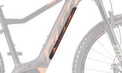 KTM PowerTube Battery Cover - Downtube -Bike Zubehör ktm powertube battery cover down tube black matt orange matt 840118003