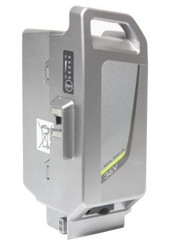 Panasonic E-Bike Battery - 36 Volt - 15 Ah / 18 Ah Flyer, Kettler, KTM - From 2014 -Bike Zubehör panasonic e bike battery 18ah silver
