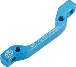 REVERSE Brake Disc Adapter IS-PM 160 FW+140 RW 13 REVERSE Brake Disc Adapter IS-PM 160 FW+140 RW -Bike Zubehör reverse brake disc adapter is pm 160 vr plus140 hr light blue