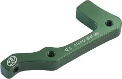 REVERSE Brake Disc Adapter IS-PM 180 Shimano HR 12 REVERSE Brake Disc Adapter IS-PM 180 Shimano HR -Bike Zubehör reverse brake disc adapter is pm 180 shimano hr green