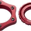 REVERSE Centerlock Adapter 1 REVERSE Centerlock Adapter -Bike Zubehör reverse centerlock adapter rot
