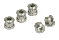 REVERSE E-Bike Chainring Bolts Set 19 REVERSE E-Bike Chainring Bolts Set -Bike Zubehör reverse e bike colored chainring bolts set silver