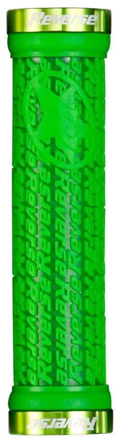 REVERSE Griff Stamp Lock On Ø30mm X 135mm 36 REVERSE Griff Stamp Lock On Ø30mm X 135mm -Bike Zubehör reverse griff stamp lock on durchmesser30mm 135mm gruen hellgruen