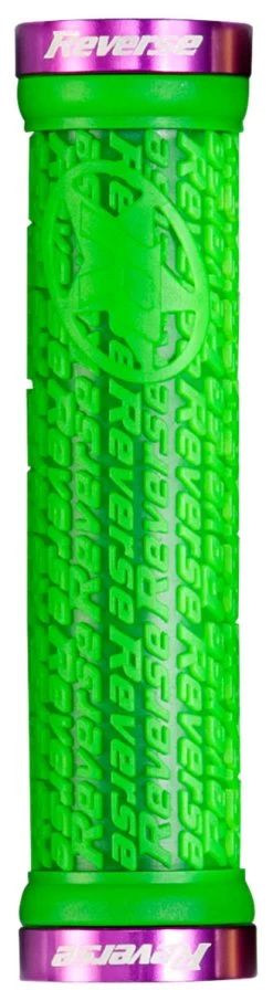 REVERSE Griff Stamp Lock On Ø30mm X 135mm 37 REVERSE Griff Stamp Lock On Ø30mm X 135mm -Bike Zubehör reverse griff stamp lock on durchmesser30mm 135mm gruen lia