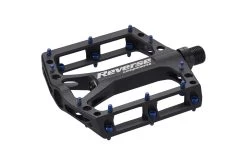 REVERSE Pedal Black ONE - Paar -Bike Zubehör reverse pedal black one schwarz blau