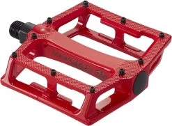 REVERSE Pedale Super Shape-3D - Paar -Bike Zubehör reverse pedal super shape 3d rot