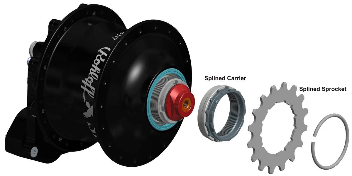 Rohloff Pinion Adapter Splined Carrier 4 Rohloff Pinion Adapter Splined Carrier – Bild 2