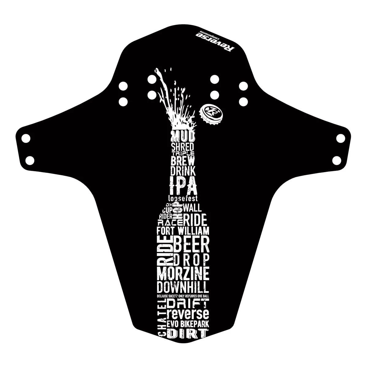 Reverse Universal Fahrrad Schutzblech - Mud Fender Spritzschutz 16 Reverse Universal Fahrrad Schutzblech - Mud Fender Spritzschutz – Bild 14