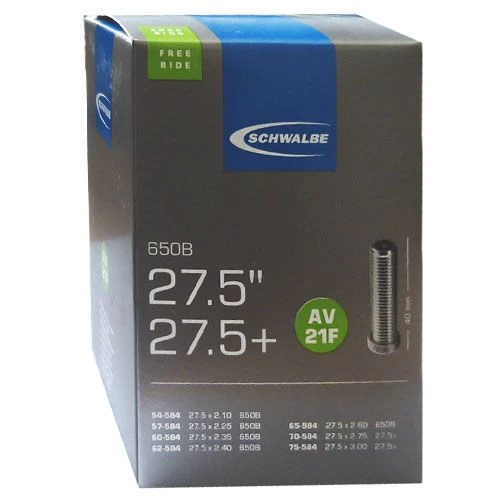 Schwalbe Schlauch AV21F Freeride 27,5+" 3 Schwalbe Schlauch AV21F Freeride 27,5+"