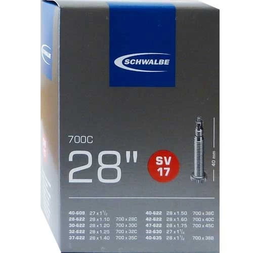 Schwalbe Tube SV17 28" 700C 3 Schwalbe Tube SV17 28" 700C
