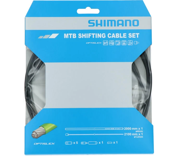 SHIMANO MTB OPTISLICK Schaltzug-Set 3 SHIMANO MTB OPTISLICK Schaltzug-Set