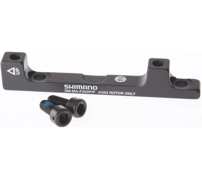 SHIMANO Scheibenbremsadapter Postmount +43mm Auf 203 Mm Bremsscheibe 3 SHIMANO Scheibenbremsadapter Postmount +43mm Auf 203 Mm Bremsscheibe