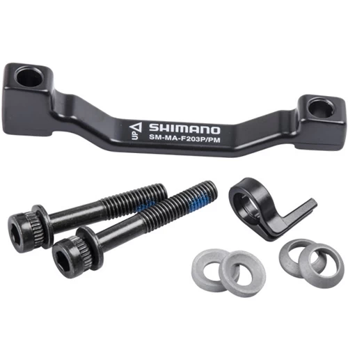 SHIMANO Scheibenbremsadapter Postmount +23 Mm Auf 203mm Bremsscheibe 3 SHIMANO Scheibenbremsadapter Postmount +23 Mm Auf 203mm Bremsscheibe