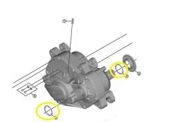 SHIMANO Spacer Ring/spacer For Drive Axle Of The STEPS Drive Unit DU-E8000