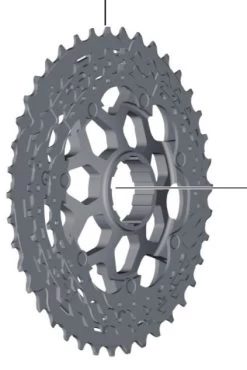 SHIMANO Sprocket Unit For XT CS-M8000 | 11-40T | 11-42T | 11-46T